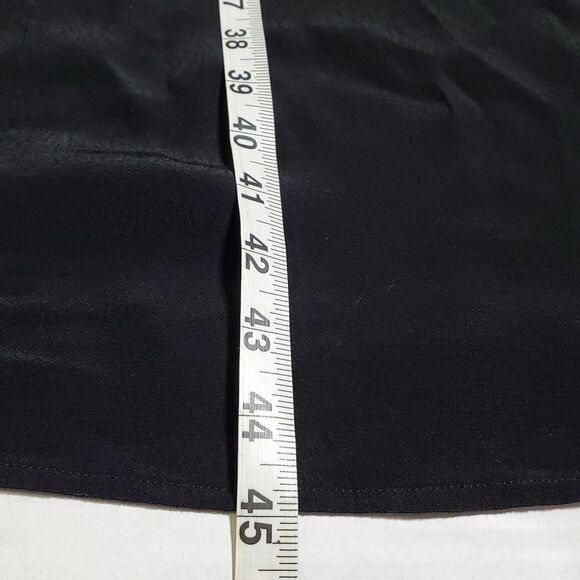 Dolls Kill Widow Gothic Maxi Skirt Size 1X Plus Gauzy Lace Up High Slit Womens - Picture 8 of 11